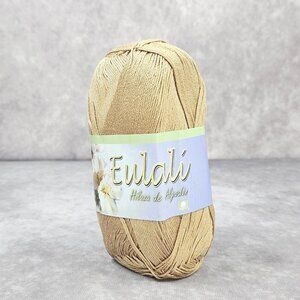 Eulali 100grs Omega Bright 100% Egyptian Cotton Crochet Kitting Yarn Gold